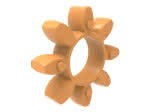 KTR Zahnkranz ROTEX / T-PUR,Gr. 65 / 92 Shore A / orange