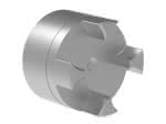 KTR Kupplung ROTEX / Nabe 1a,Gr. 24 / Stahl / ungebohrt
