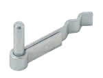 Kloben / Haken zum Eingipsen verz.,L:155 mm / D=16 mm (VE=20)