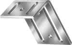 Verstellwinkel / stark /verz.,75 x 35 x 3,5 mm B=65 mm (VE=10)