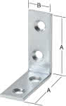 Stuhlwinkel verz.,30 x 30 x 2,0 mm B=15 mm (VE=100)