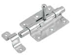 Bolzen-Schließriegel verz.,L:135 x B:70 mm / Ø 15 mm (VE=6)
