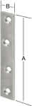 Edelstahl Verbindungsblech / A2,L:100 x B:15 x S:2,0 mm (VE=50)