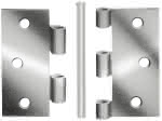 Edelstahl Scharnier / stark / käntig / A2,B:75 x H:75 x S:1,75 mm (VE=12)