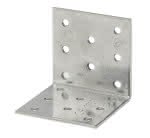 Edelstahl Lochplattenwinkel / A4,60 x 60 x 2,0 mm B:40 mm (VE=25)