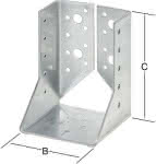 Balkenschuh / innen / verz.,100 x 140 mm (VE=10)