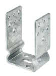 Pfostenträger U-Form / feuerverz.,71 x 125 mm / aufschraubbar (VE=1)