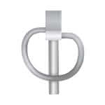 Edelst. Klappsplint mit Ring,10,6 mm / Ringdurchm. 43,4 mm (VE=5)