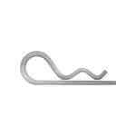 Edelst. Federvorstecker,4 mm Einfach (VE=25)