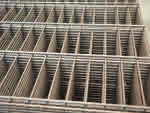 Doppelstabmatte roh-blank, unbehandelt,MW:50x200mm / (8/6/8) / BxH = 2510 x 1630 mm