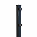 Basispfosten 60 x 40 mm RAL7016 anthrazit,2600 mm f. Matte 2030 mm / m. Kunststoffkappe