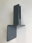 Montagefuß anthrazit,für Pfosten 60 x 40 mm / zur L-Steinmontage
