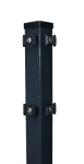 Eck-Basispfosten 60 x 60 mm RAL7016 anthrazit,2400 mm f. Matte 1830 mm / m. Kunststoffkappe