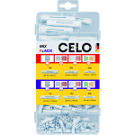 CELO Sortimentsbox / ohne Schraube,MZK + F / 156-tlg.