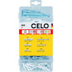 CELO Sortimentsbox / mit Schrauben,F / 210-tlg.