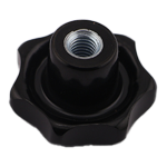 PVC-Sterngriff DIN6336B,M6 IG / Ø 32 mm