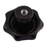 PVC-Sterngriff DIN6336B,M8 IG / Ø 63 mm