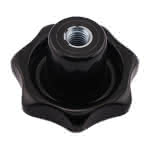 PVC-Sterngriff DIN6336B,M10 IG / Ø 63 mm