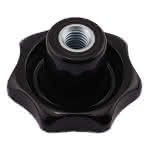 PVC-Sterngriff DIN6336B,M12 IG / Ø 63 mm