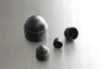 PVC Sechskant-Schutzkappe schwarz,für M10 (VE=100)