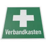 Kunststoff Rettungsschild / 148 x 148 mm," Verbandkasten "