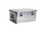 Aluminium-Box PROFI / Volumen 48 ltr,Innen (BxTxH) 550 x 350 x 248 mm,Außen (BxTxH) 580 x 385 x 265 mm