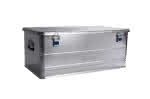 Aluminium-Box PROFI / Volumen 140 ltr,Innen (BxTxH) 870 x 460 x 350 mm,Außen (BxTxH) 900 x 495 x 367 mm