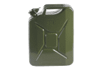 Stahlblech-Kraftstoff-Kanister,20 ltr / mit UN-Zulassung / oliv