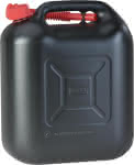 HDPE-Kraftstoff-Kanister,20 ltr / mit UN-Zulassung / schwarz
