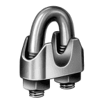 verz. Drahtseilklemme ähnl. DIN741,6,5 mm / 1/4" (VE=200)