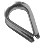 Edelst. Kausche A4,6 mm (VE=20)