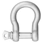 verz. Schäkel geschweift 3/8",10,0 mm / ca. 0,3 t (VE=25)