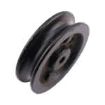 Grauguss-Seilrolle / lose,60 mm Ø / bis 8 mm Seil / max. 22 kg