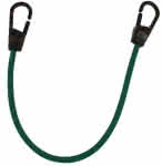 Gummiseil 8 mm Ø beids.,Haken mit Sicherung / 0,3 mtr.
