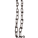 Edelstahl Knotenkette DIN5686 K-25,2,2 x 31,0 x 10,0 mm (VE=30 mtr)