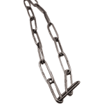 Edelstahl C-Gliederkette A4,4,0 x 32,0 mm (VE=50 mtr)