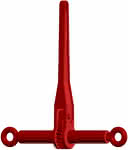 Ratsch-Lastenspanner beidseitig m. Öse,passend f. 8-13 mm Kette / Spannweg 150