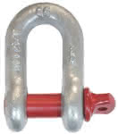 Schäkel hochfest gerade 3/8",12 mm Bolzenstärke / 1,0 To.