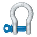 Schäkel hochfest geschweift 1/2",16 mm Bolzenstärke / 2,0 To.