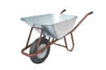 MÜBA Schubkarre / Betonkarre,90 ltr / verz. Mulde / Kugellager
