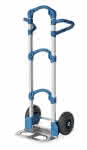Alu-Kompaktkarre "Wuppi" / Tragf.: 200 kg,Schaufel 425x165 mm (klappbar)