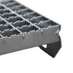 P-Stufe (GLS) / Edelst. (1.4301) gebeizt,MW33/33 / TS35/2 / 800x270 mm