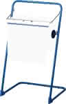 Bodenständer f. Putzpapier,blau / Metall ohne Sackhalter