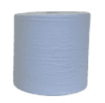 Putzpapier / 3-lagig / blau,38 x 36 cm / Rolle á 1000 Blatt