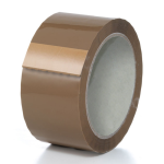 PP Verpackungsklebeband / braun,48 mm x 66 mtr. (VE=36) / low noise