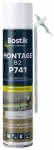 Bostik P741 PU-Montageschaum B2,500 ml / gelb (VE=12),MONTAGE B2