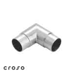 Bima Rohrsteckwinkel 90 Gr. Eck. Edelst.,42,4 x 2,0 mm