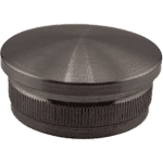 Endkappe z. Einschlagen gewölbt Edelst.,42,4 x 2,0 mm / Nr. 830405