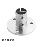 Bima Bodenanker Edelst. roh,Klemmschraube 42,4 x 2,0 mm