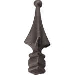 Spitze m. Kugel,38 x 126 mm / Nr. 935632